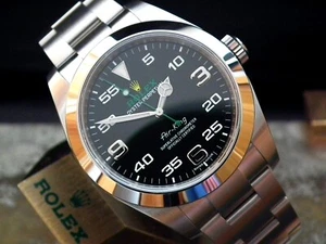 Unworn January 2022 Rolex Oyster Perpetual Air-king 116900 Full Set Discontinued - Picture 1 of 9