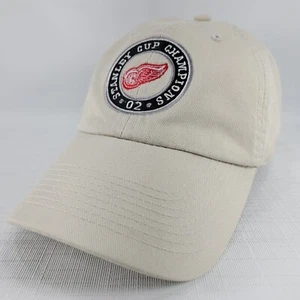 Detroit Red Wings 2002 NHL Stanley Cup Champions Hat Cap Adjustable OTS - Picture 1 of 11