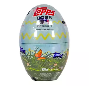 2025 TOPPS SERIES 1 MLB BASEBALL EASTER EGG TIN Brand New Sealed (59 cards) - Picture 1 of 4