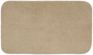 Cabernet Nylon Washable Bath Rug 24inch By 40inch Linen - Picture 1 of 5