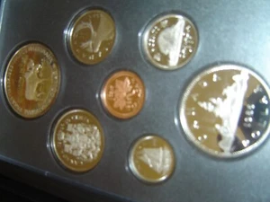 1985 Canada PROOF Double Dollar Set i/c National Park Silver Dollar Mint Set - Picture 1 of 2