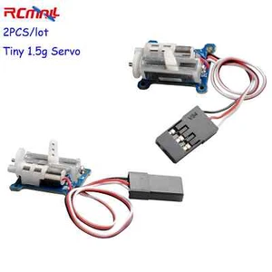 Micro 1.5g Linear Tiny Servo 3.7-6V Micro Servo Steering Gear for Aircraft DIY - Picture 1 of 11