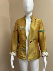 Vintage unbranded dragonfly reversible jacket - Picture 1 of 5