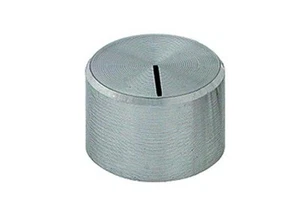 Manopola per potenziometro asse 6mm in alluminio a vite diametro 22mm knob 8232 - Imagen 1 de 1