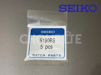 5PCS OEM Seiko 19mm S190BS Spring Bars for GS SBGA057, SBGA079, SBGA093, SBGA099 - Image 1 of 4