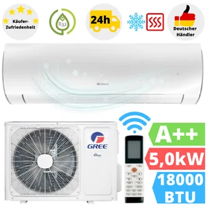Gree Fairy Split Klimaanlage 18000BTU Klimagerät Inverter WLAN R32 5,0 kW White - Bild 1 von 6