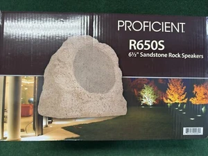 Proficient R650G 2-Way 6.5" Rock Outdoor Speakers Granite-PAIR - Picture 1 of 3