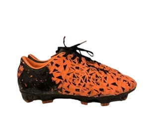 Botas de fútbol para niños Sondico Blaze FG naranja negro con cordones Reino Unido 1 tachuelas moldeadas - Imagen 1 de 12