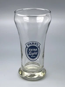 Pabst Bier Schein Glas / Vintage Taverne Barware Werbung / Männerhöhle Bar Deko Geschenk - Bild 1 von 9