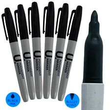 Black Permanent Marker Pens Bullet Point Tip Marker Permanent ink marker