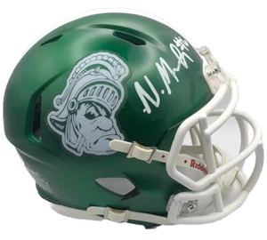 NICK MARSH SIGNED AUTOGRAPHED MSU MICHIGAN STATE SPARTANS MINI HELMET PSA/DNA - Picture 1 of 2