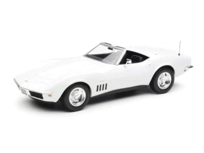 Chevrolet Corvette 1969 convertible - modelo blanco escala 1:18 - Norev 189038 Foto 1 de 4