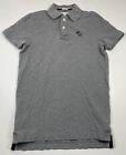 Abercrombie & Fitch Muscle Polo Long Sleeve Size Medium