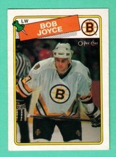 (1) BOB JOYCE 1988-89 OPC # 2 BRUINS  ROOKIE EX-MT  CARD (G7345)
