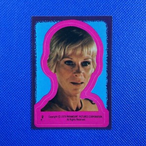 "Janice Rand" #2 Topps Star Trek 1979 Movie Vintage Trading Card Sticker