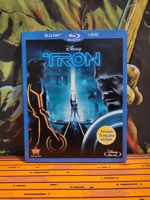 Tron legacy - (2 discs) Blu-ray / DVD bilingual - Disney Like New! W/ slipcover! - Image 1 of 4