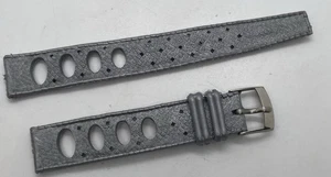 NEU NOS Silber Silikon Taucher Uhrenarmband 17mm Bandanstöße Hongkong noch weich/biegsam - Bild 1 von 5