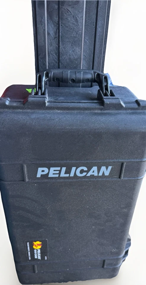 Black Pelican 1510 Case With Wheels Carry-On NICE FREE SHIPPING!! - Image 1 of 1