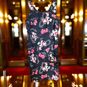 JACQUES VERY NAVY DRESS EXCELLENT CONDITION SIZE 14 - Picture 1 of 2