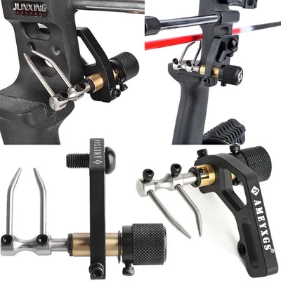 SURWOLF Bogenschießen Pfeilauflage Jagdpfeilauflage Aluminium Compoundbogen Jagd RH LH