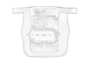Capteur de choc OE RENAULT 82 00 745 484 pour VEL SATIS (BJ0_) 3 2002-2006 - Picture 1 of 8