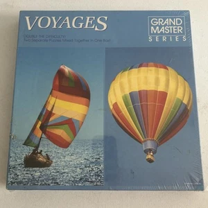 Springbok Grandmaster Series Puzzle Voyages 2 Puzzles in One Box New in Plastic - Picture 1 of 7