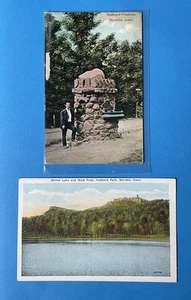 Lot de 2 cartes postales anciennes CT Meriden CONNECTICUT - Photo 1/5