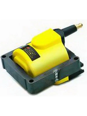 Accel Ignition Coil Super Coil E-Core 0.200 ohm Male HEI 48000V Yellow (140012) - Image 1 of 4