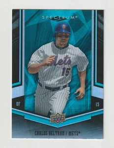 Carlos Beltran New York Mets 2008 Upper Deck Spectrum Baseball Card #59 - Picture 1 of 3