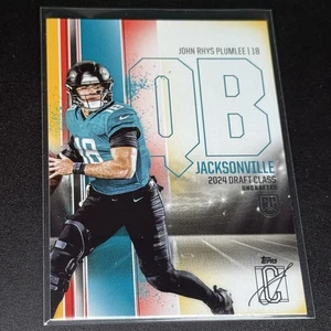 2024 Topps Signature Class - Rookies John Rhys Plumlee #174 Red Yellow Parallel - Bild 1 von 2