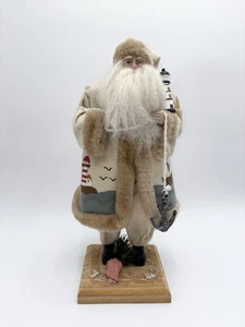 Maritimer Weihnachtsmann von Tina Michell fehlende Muscheln unten  - Bild 1 von 12