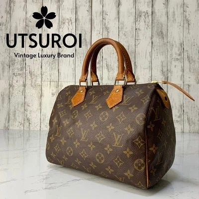 Bolso de Mano LOUIS VUITTON Speedy 25 Monograma Mini Boston M41528 Auténtico【Estado:A】 Foto 1 de 4