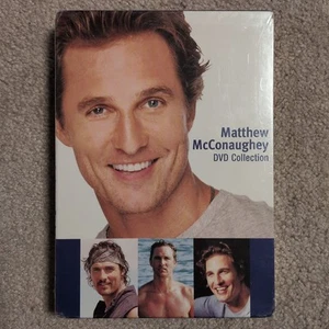 The Matthew McConaughey Collection (DVD, 2007, 3-Disc Set) New. Sealed - Foto 1 di 5