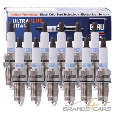 12x BERU ZÜNDKERZE ULTRA TITAN UPT3 FÜR AUDI A8 4D 4E 6.0 W12 - Bild 1 von 4