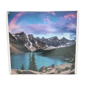 Rechiato Moräne See Sonnenuntergang Landschaft 2er-Pack Puzzle 1000 Teile NEU - Bild 1 von 5