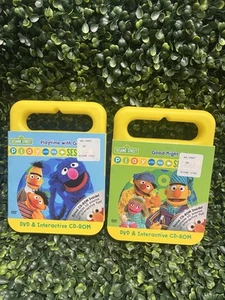 Lot 2– Sesame Street DVD & Interactive CD-ROM 2-Pack - Picture 1 of 7