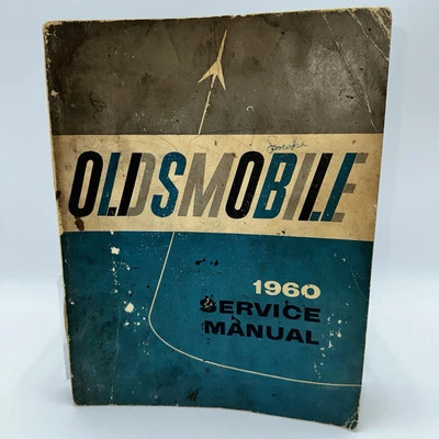Oldsmobile 1960 Service Manual, Shop Repair Book Olds 88, Super 88, 98 Foto 1 de 4