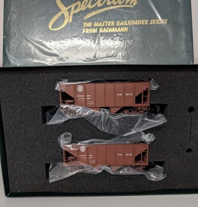 Tolva de 2 bahías On30 Spectrum 27918 2 autos Denver y Río Grande Western D&RGW - Imagen 1 de 12