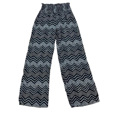 Pantalones Joe B Boho de Joe Binbasset Negro Blanco Talla Mediana Foto 1 de 4