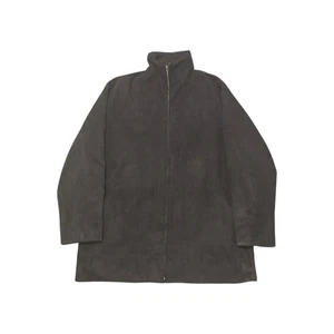London Fog Men's Jacket All Weather Suede Chore Workwear Polyester Navy Blue M - Picture 1 of 15