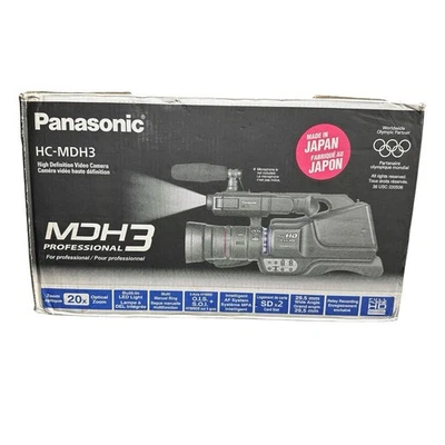 Panasonic HC-MDH3 Professional Full HD Camcorder PAL Made in Japan New Open Box - Image 1 of 4