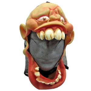 Vintage 1999 Paper Magic Halloween Gaping Open Big Mouth Baby Beast Toothy Goon - Picture 1 of 10