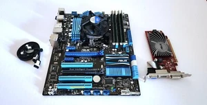 ASUS P8P67 Core i5-2500 @ 3.30 GHz, 16GB Kingston DDR3, 512MB Radeon video card - Zdjęcie 1 z 15
