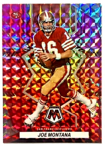 JOE MONTANA 2022 Panini Mosaic CAMO PINK Prizm Card #248 SAN FRANCISCO 49ers - Picture 1 of 1