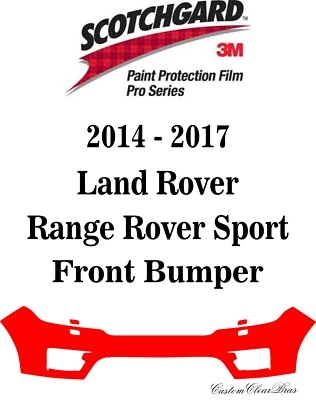 3M Scotchgard Paint Protection Film Pro Series 2015 Land Rover Range Rover Sport - Image 1 of 3