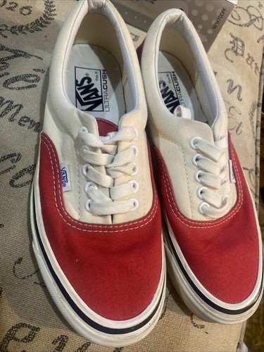 Sneakers Vans taglia 7 5 VANS Era 95 DX OG rosse bianche 2018 stringate scarpe da ginnastica
