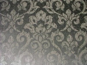 13 Mts Clarence House Grey Velvet Fabric Curtain Upholstery Cushion RRP £715.00 - Picture 1 of 10