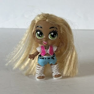 Zuru Itty Bitty Prettys Series 1 Angel High Cara Mello 3" Jointed Doll Blond - Picture 1 of 6