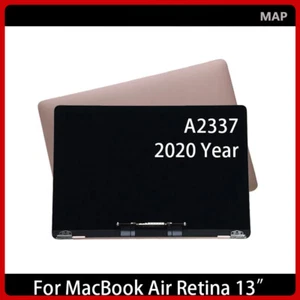 Full LCD Display Assembly For MacBook Air M1 A2337 Screen Gold Sliver Original - Afbeelding 1 van 6