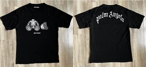 Palm Angels Bear Tee T-SHIRT size L JERSEY BLACK Original - Picture 1 of 9